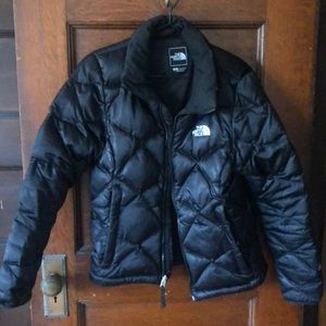 Women’s The North Face Puffy Jacket Black